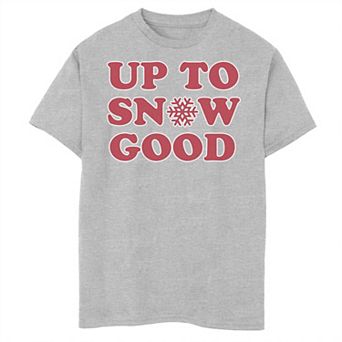 Boys 8-20 Up To Snow Good Christmas Graphic Tee