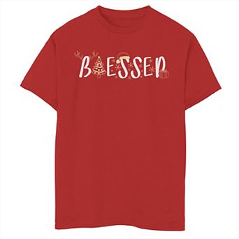 Boys 8-20 Fifth Sun Blessed Text Graphic Tee