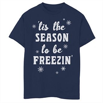 Boys 6-20 Fifth Sun Tis The Season Text Graphic Tee