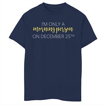 Boys 8-20 Fifth Sun Christmas Morning Person Graphic Tee