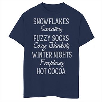 Boys 8-20 Fifth Sun Winter List Christmas Graphic Tee