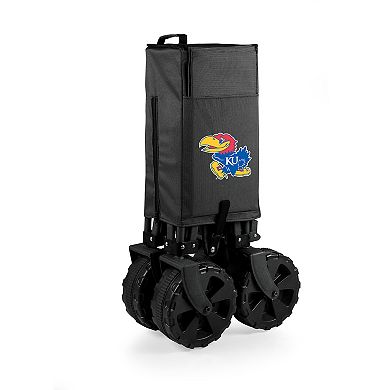 Picnic Time Kansas Jayhawks Adventure All-Terrain Utility Wagon