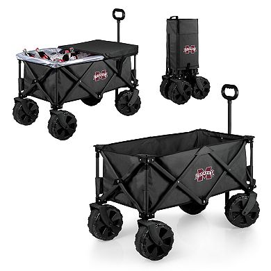 Picnic Time Mississippi State Bulldogs Adventure All-Terrain Utility Wagon