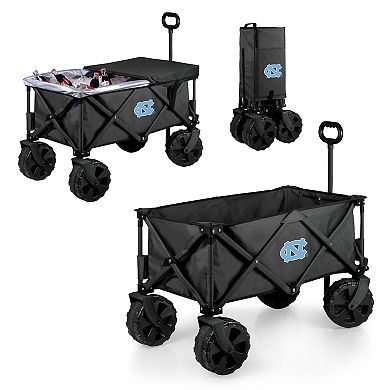 Picnic Time North Carolina Tar Heels Adventure All-Terrain Utility Wagon
