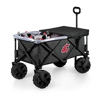 Picnic Time Washington State Cougars Adventure All-Terrain Utility Wagon