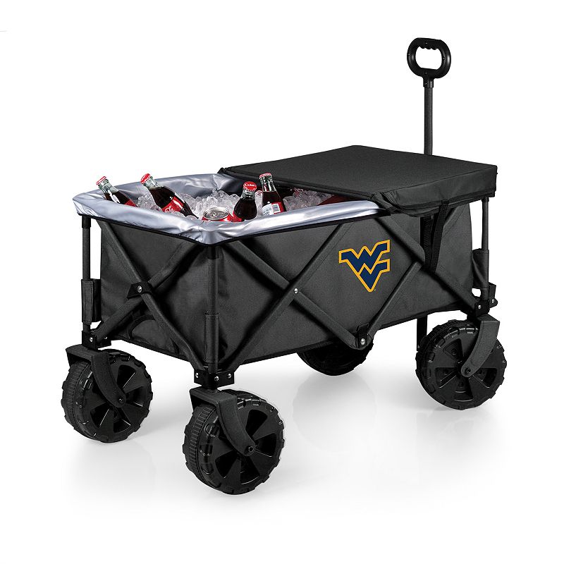 Picnic Time West Virginia Mountaineers Adventure All-Terrain Utility Wagon,