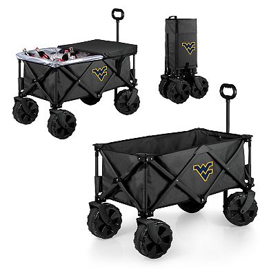 Picnic Time West Virginia Mountaineers Adventure All-Terrain Utility Wagon