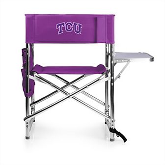 Picnic Time TCU Horned Frogs Portable Folding Sports Chair