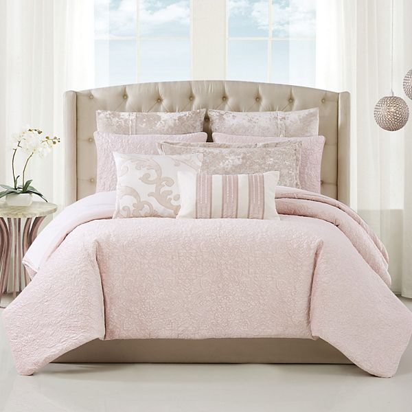 Charisma Melange Quilted Comforter Set, Duvet Covers And Comforter Sets