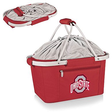 Picnic Time Ohio State Buckeyes Metro Basket Collapsible Cooler Tote
