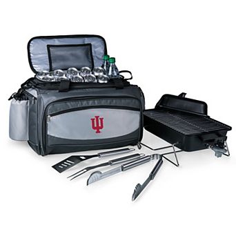 Picnic Time Indiana Hoosiers Vulcan Portable Propane Grill & Cooler Tote