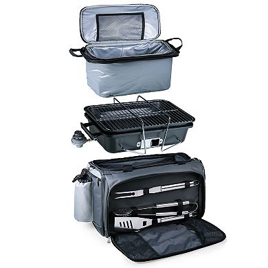 Picnic Time Ohio State Buckeyes Vulcan Portable Propane Grill & Cooler Tote