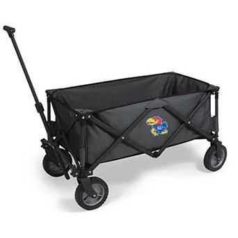 Picnic Time Kansas Jayhawks Adventure Portable Utility Wagon