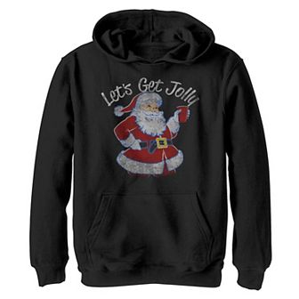 Boys 8-20 Fifth Sun Jolly Ho Christmas Graphic Fleece Hoodie