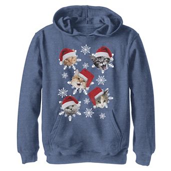 Boys 8-20 Fifth Sun Katmas Christmas Graphic Fleece Hoodie