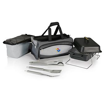 Picnic Time Kansas Jayhawks Portable Propane Grill & Cooler Tote
