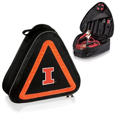 Illinois Fighting Illini Roadside Emergency Car Kit