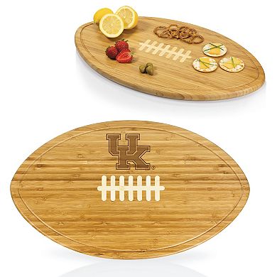 Picnic Time Kentucky Wildcats Kickoff Football Cutting Board & Serving Tray