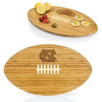 Picnic Time North Carolina Tar Heels Kickoff Football Cutting Board & Serving Tray