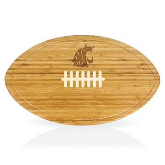 Picnic Time Washington State Cougars Kickoff Football Cutting Board & Serving Tray
