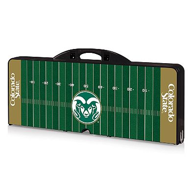 Picnic Time Colorado State Rams Picnic Table Portable Folding Table with Seats