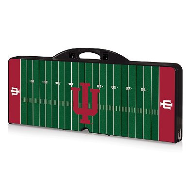 Picnic Time Indiana Hoosiers Picnic Table Portable Folding Table with Seats