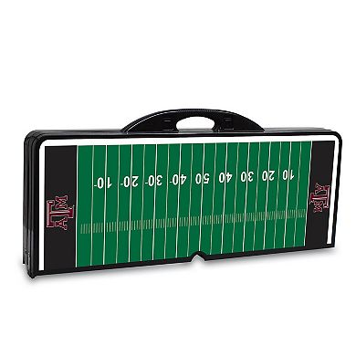 Picnic Time Texas A&M Aggies Picnic Table Portable Folding Table with Seats