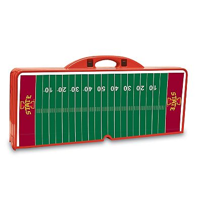 Picnic Time Iowa State Cyclones Picnic Table Portable Folding Table with Seats
