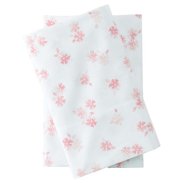 Lands' End Supima Cotton Percale Printed Sheet Set