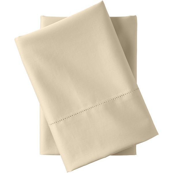 Lands' End Supima Cotton Sateen 700 Thread Count Pillowcases
