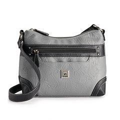 Womens Grey Leather Handbags Purses Accessories Kohl s