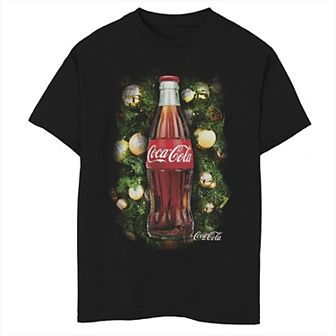 Boys 8-20 Coca-Cola Holiday Christmas Bottle Ornament Graphic Tee