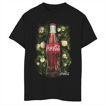 Boys 8-20 Coca-Cola Holiday Christmas Bottle Ornament Graphic Tee