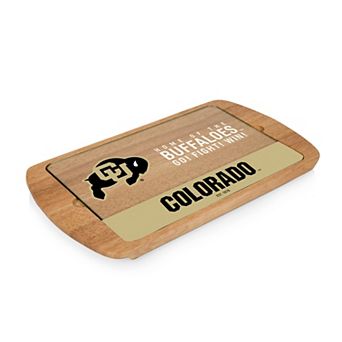 Picnic Time Colorado Buffaloes Glass Top Serving Tray