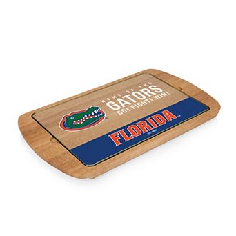 Picnic Time Florida Gators Glass Top Serving Tray