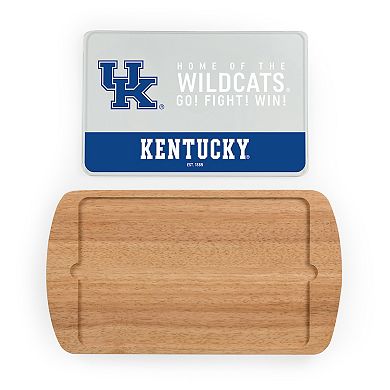 Picnic Time Kentucky Wildcats Glass Top Serving Tray