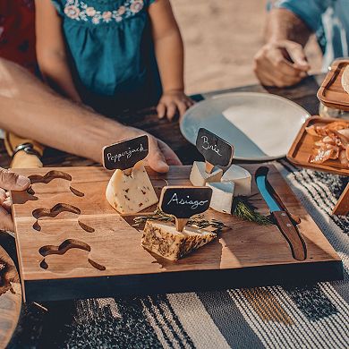 Picnic Time East Carolina Pirates Delio Cheese Cutting Board & Tool Set