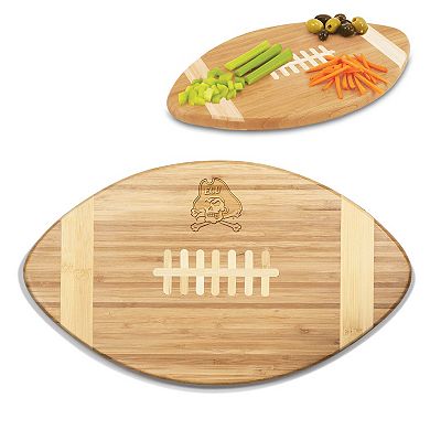 Picnic Time East Carolina Pirates Touchdown! Football Cutting Board & Serving Tray