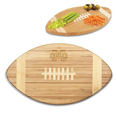 Picnic Time Mississippi State Bulldogs Touchdown! Football Cutting Board & Serving Tray