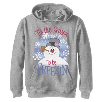 Boys 8-20 Frosty The Snowman 'Tis The Season To Be Freezin' Graphic Fleece Hoodie