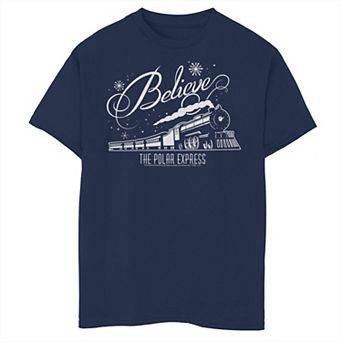 Boys 8-20 The Polar Express Believe Graphic Tee