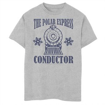 Boys 8-20 The Polar Express Conductor Graphic Tee