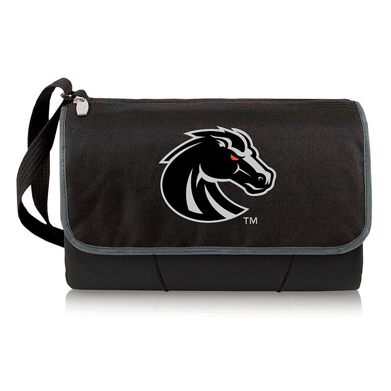 Picnic Time Boise State Broncos Outdoor Picnic Blanket & Tote, Black