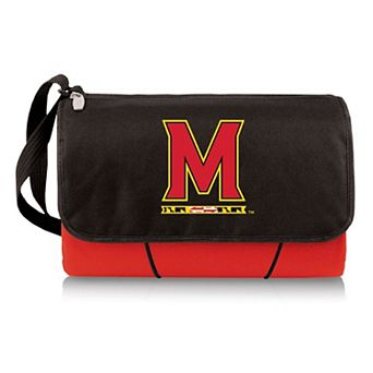 Picnic Time Maryland Terrapins Outdoor Picnic Blanket & Tote