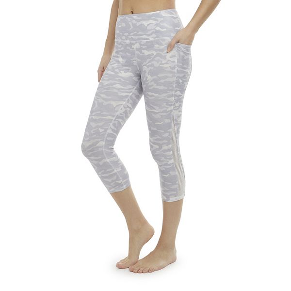 Women S Jockey Sport Mini Peekaboo Mesh Crop Leggings