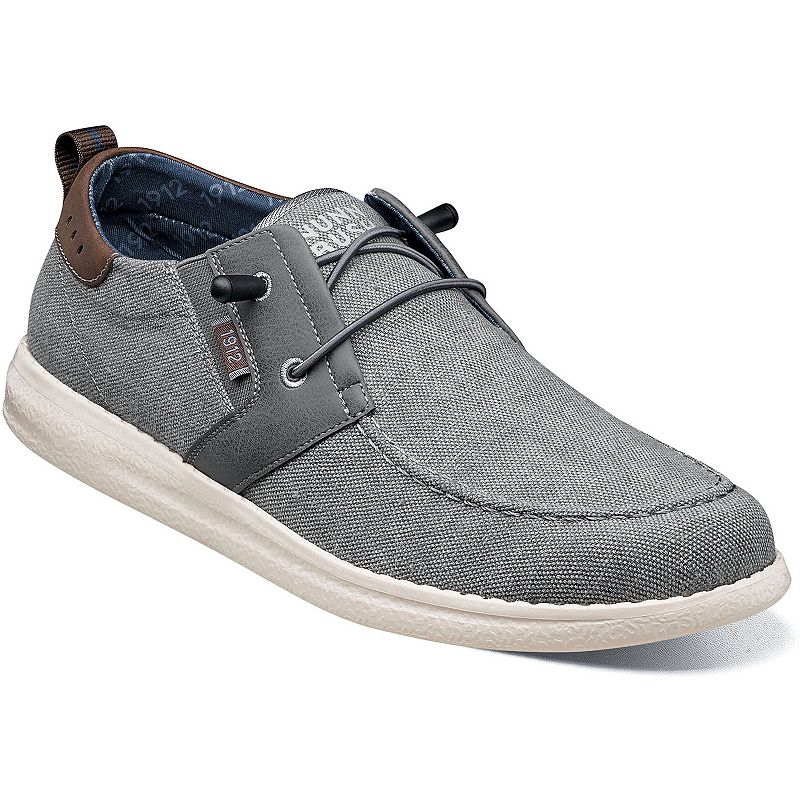Nunn Bush® Brewski Men's Moc Toe Slip-On Shoes, Size: 10, Gray