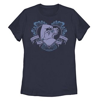 Disney's The Little Mermaid Ursula Juniors' Valentine's So Much For True Love Tee