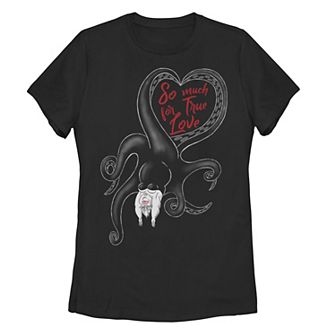 Disney's The Little Mermaid Ursula Juniors' Valentine's True Love Tee