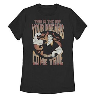 Disney's Beauty & The Beast Villains Gaston Juniors' The Day Your Dreams Come True Tee