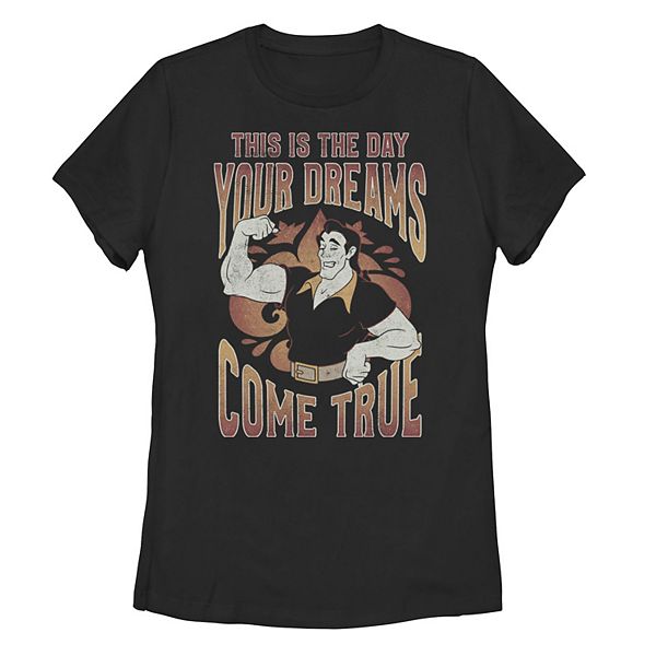 Juniors Disney Villains Gaston The Day Your Dreams Come True Tee